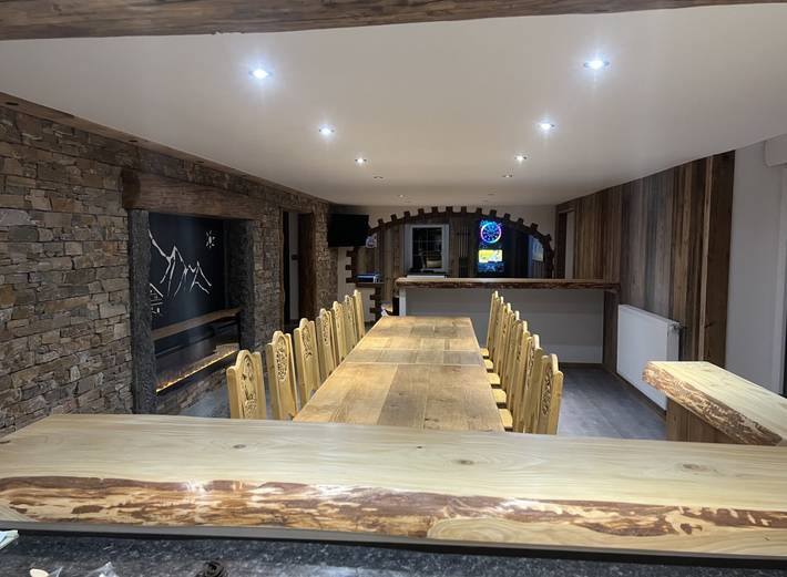 Gîte pour 14 personnes, avec terrasse à Gerbamont - 4