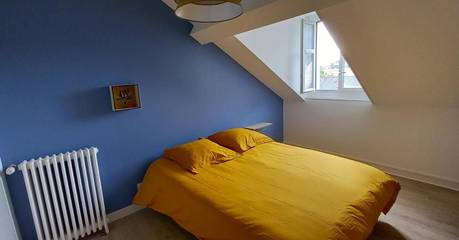 Maison d’hôte pour 2 personnes, avec jardin ainsi que vue et terrasse à Saumur