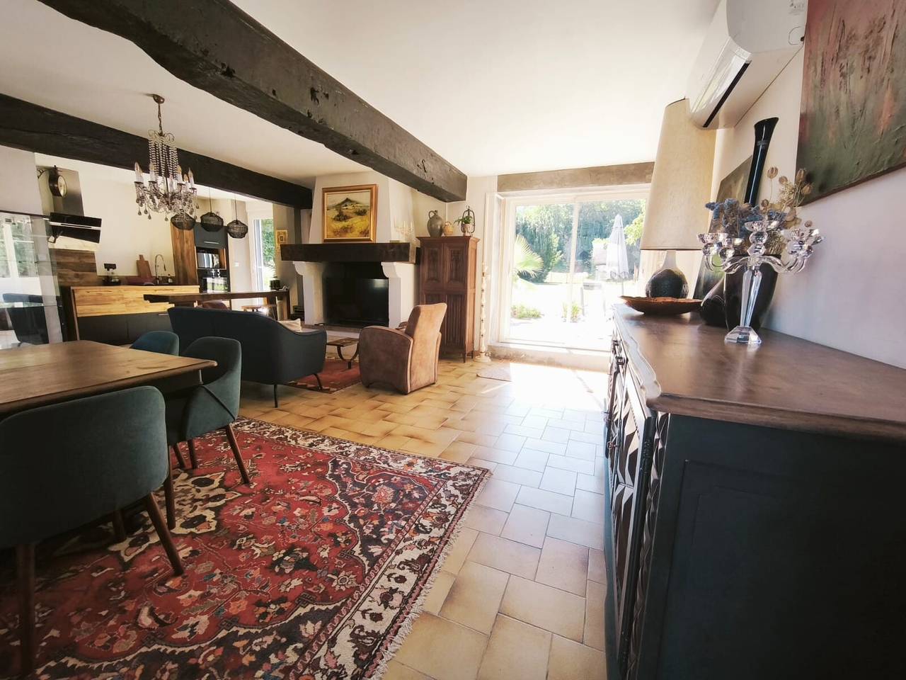 Ferienhaus „Maison Brocanteflore“ mit privatem Garten, Wlan und Klimaanlage in Moumour, Béarn