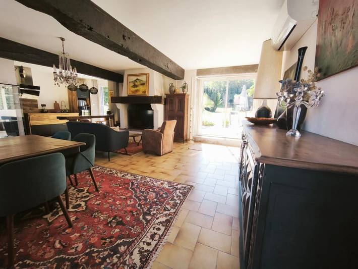 Maison de vacances « Maison Brocanteflore » avec jardin privé, Wi-Fi et climatisation in Moumour, Béarn