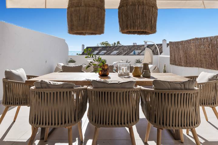 Gîte pour 6 personnes, avec piscine ainsi que terrasse et vue sur l’océan à Marbella - 3