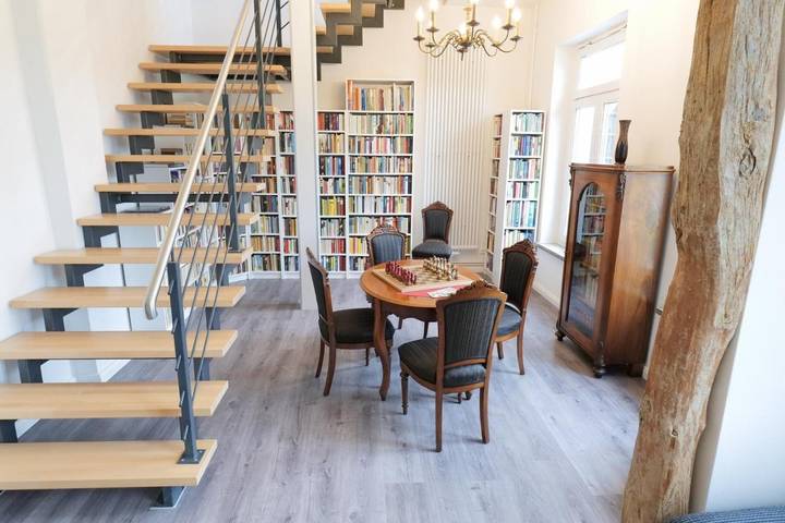 Geheel appartement, Vakantiewoning Bolikenberg in Herrenhaus Levetzow in Lübow, Nordwestmecklenburg (Wismar en omgeving)