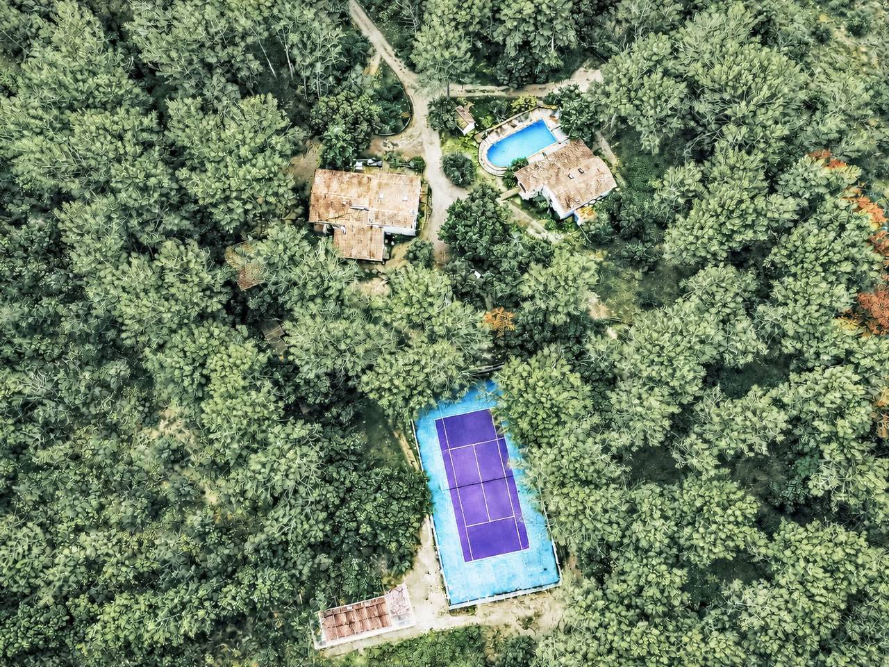 Provence 5 pers 2 Zimmer Schwimmbad Tennis in Grans, Côte méditerranéenne (France)