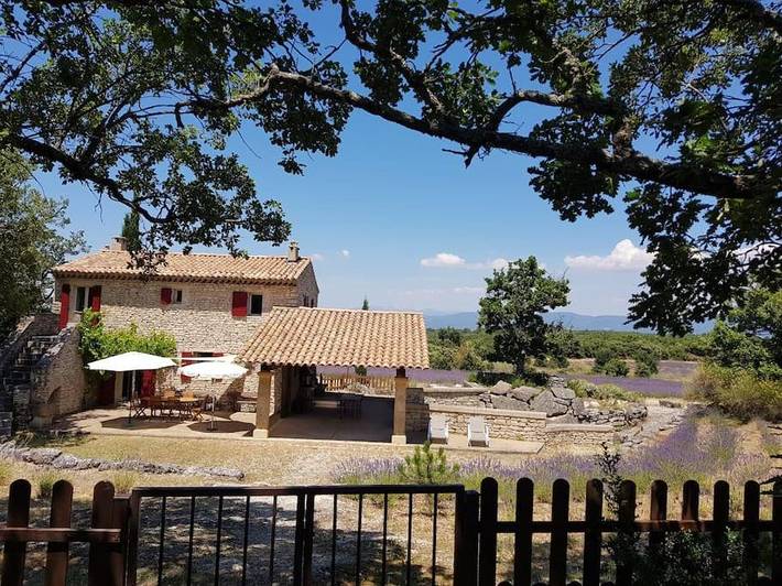 Maison de vacances pour 10 personnes, avec piscine ainsi que vue et jardin, animaux acceptés