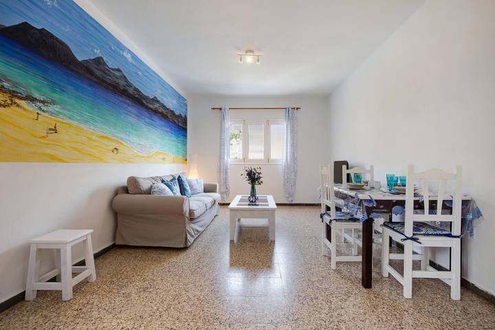 Ferienhaus 'Brisa Marina' mit Bergblick und Wlan in Morro del Jable, Pájara