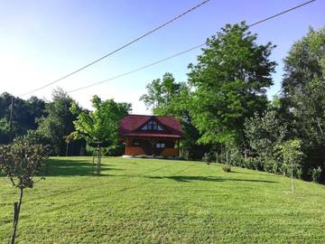 Chalet für 5 Personen, mit Ausblick und Garten in Slowenien