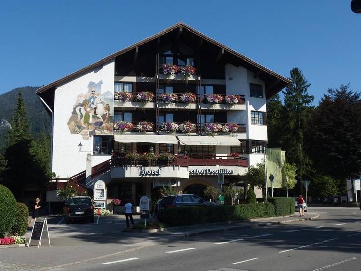 Hotel für 4 Personen, mit Balkon und Terrasse in Kochel am See