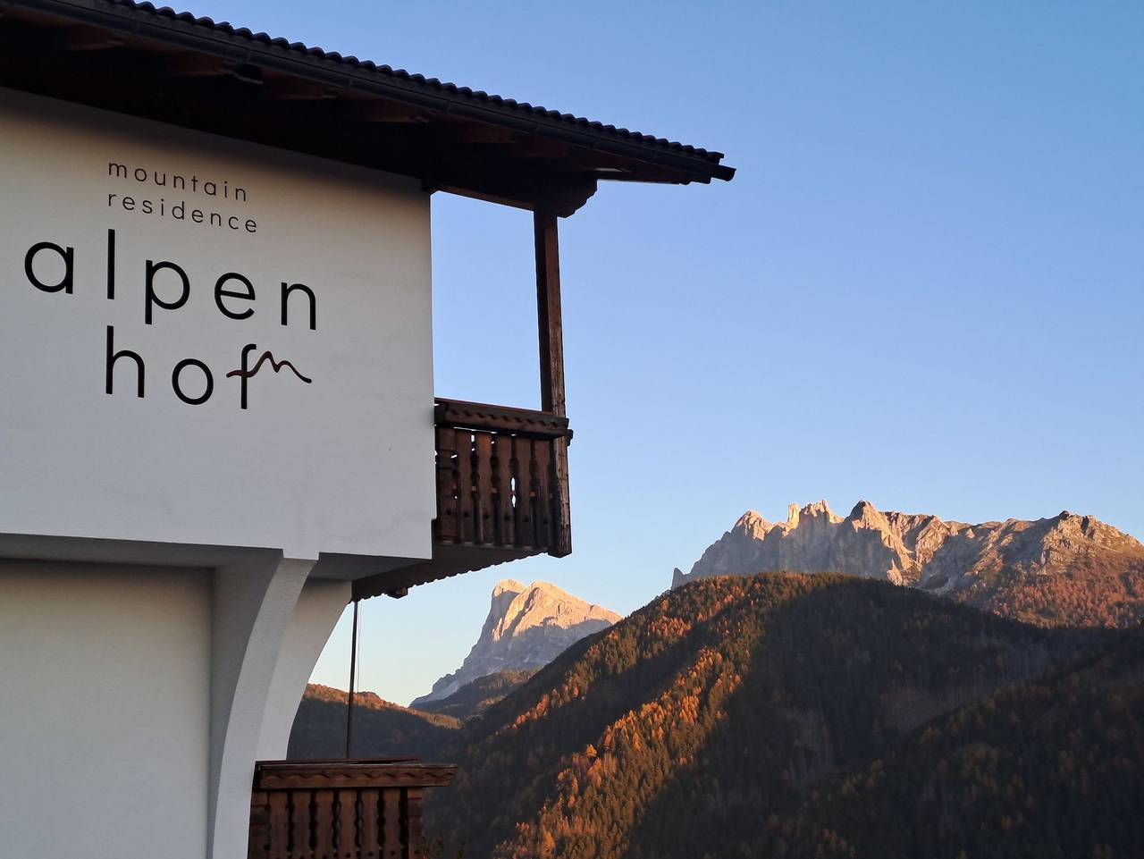 Ganze Ferienwohnung, Mountain Residence Alpenhof - Appartement Pfannspitz (ca. 42 m² / 2 Räume / 2 - 4 Personen) in Afers, Brixen