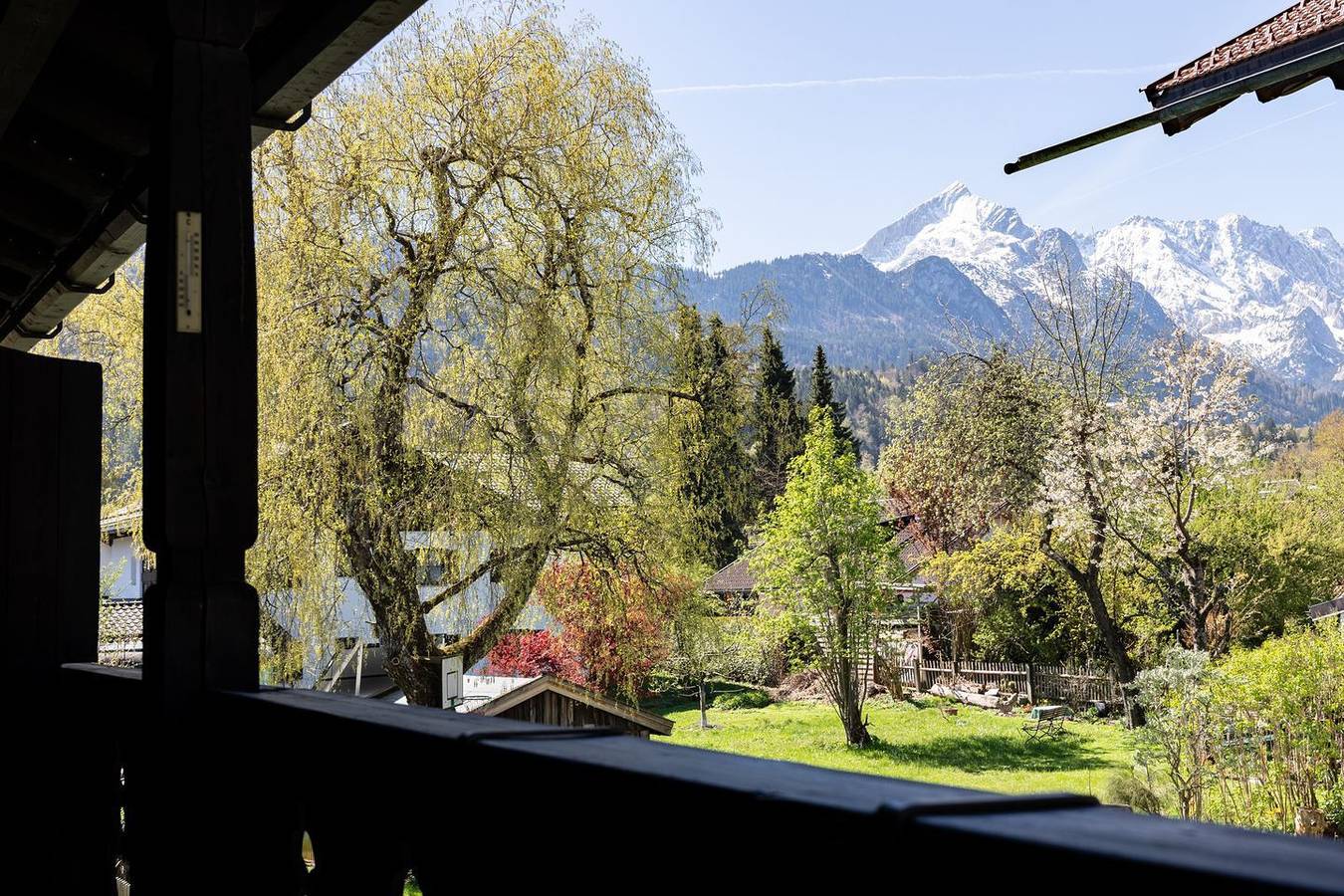 Hel lägenhet, Lägenhet för 3 Personer med balkong in Garmisch-Partenkirchen, De Bayerska Alperna