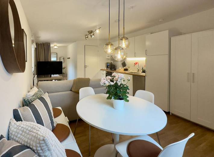 Lägenhet för 5 Personer, med Trädgård och Utsikt i Katrineholm