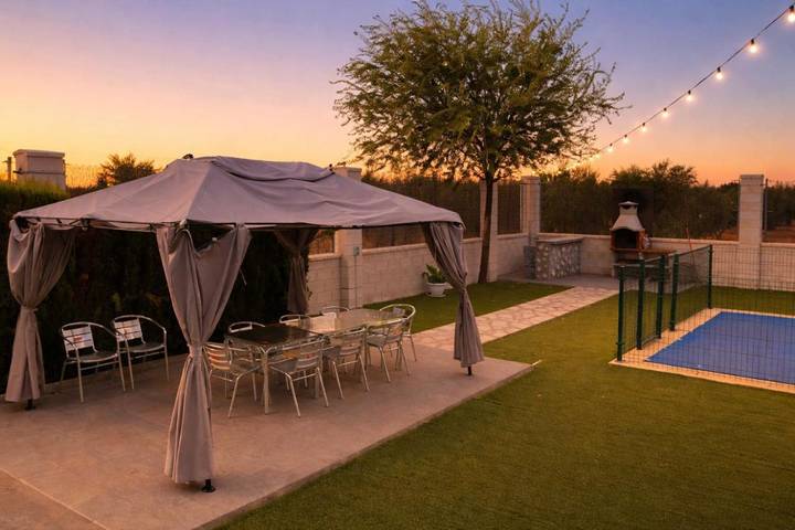 Casa de vacaciones para 18 personas, con vistas además de jardín y piscina en Provincia de Ciudad Real - 4