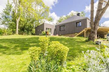 Gîte pour 2 personnes, avec jardin à Tourville-sur-Sienne