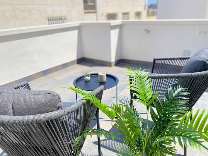 Casa rural para 5 personas, con vistas y terraza en Águilas