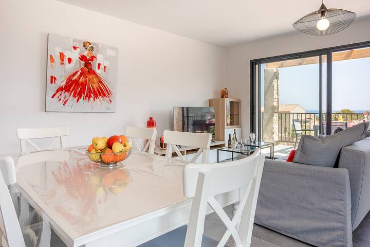 Gîte pour 6 personnes, avec jardin et balcon dans Sant Ambroggio - 2