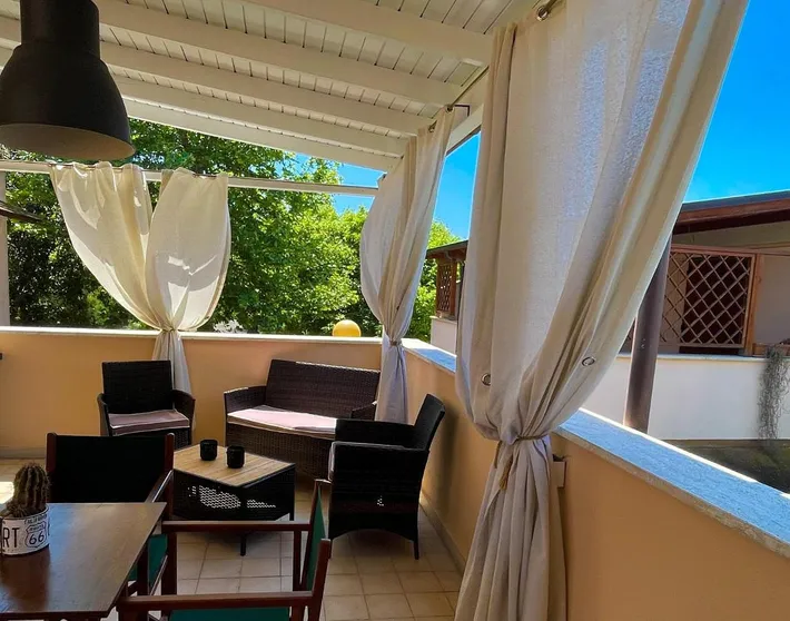 Apartamento de vacaciones para 4 personas, con vistas y jardín - 1