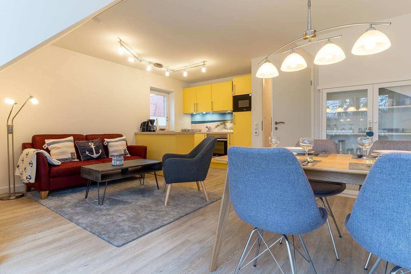 Ganze Wohnung, Maisonette Wohnung im 1. Obergeschoss mit Balkon und Hund im Ortsteil Bad in St. Peter-Bad, St. Peter-Ording