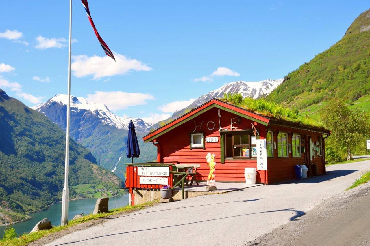 Hole Hytter in Geiranger, Stranda