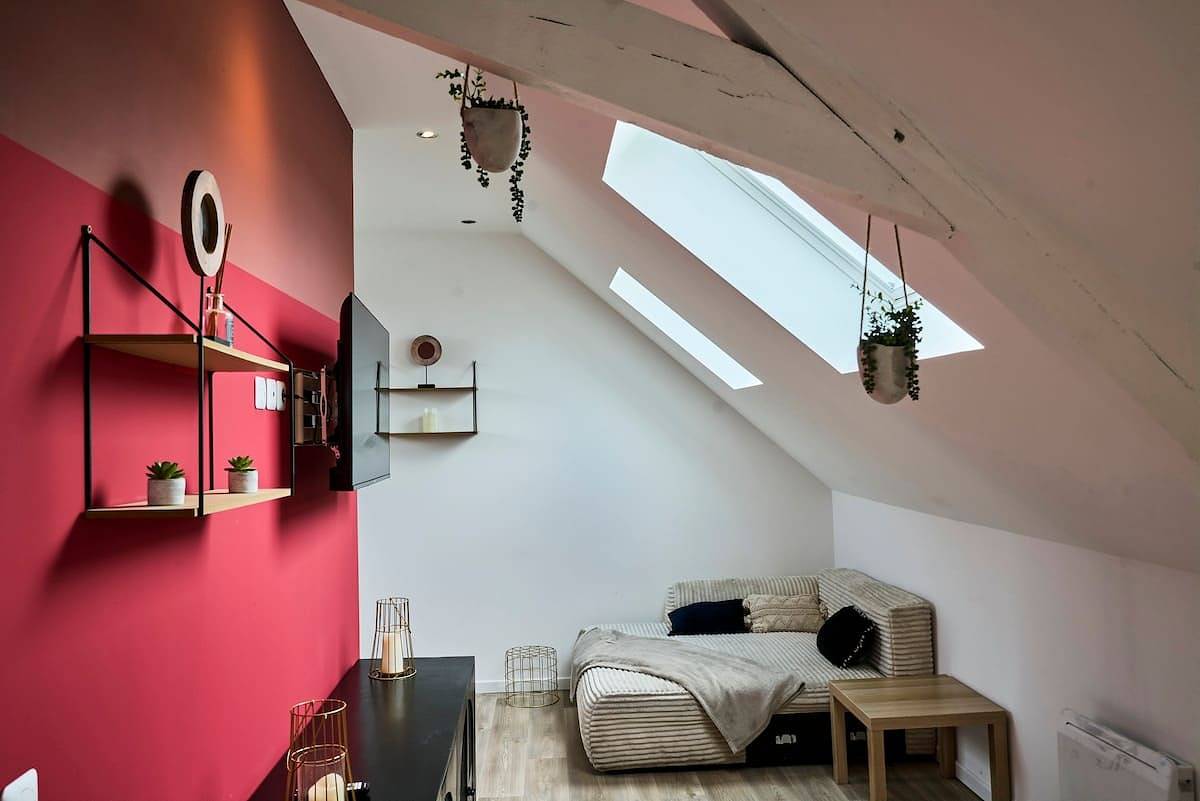 Ganze Wohnung, En déplacement 9, Dernier étage, wifi gratuit in Tourcoing, Lille und Umgebung