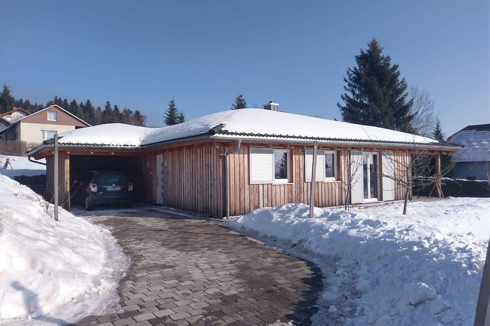 Holzbungalow für max. 8 Personen nahe Skilift; Langlaufen, Wandern, Schwedenofen in Mühlviertel