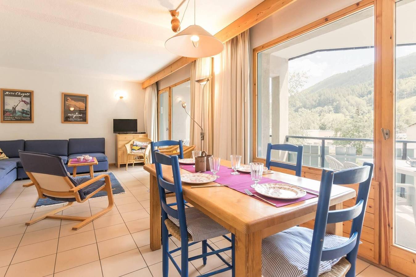 Appartement entier, Résidence Chardons Bleus - Appartement 3 pièces 6 personnes (303) in La Salle-les-Alpes, Serre Chevalier
