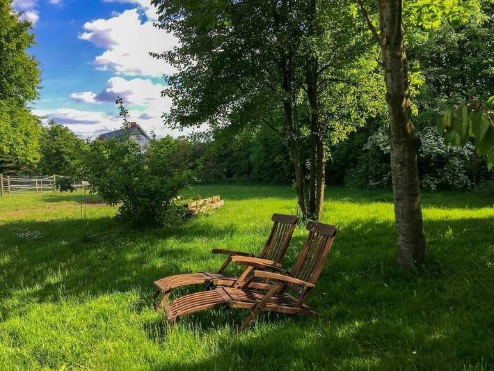 Ferienwohnung für 2 Personen, mit Garten und Sauna sowie Terrasse, kinderfreundlich in Naturpark Aukrug - 3