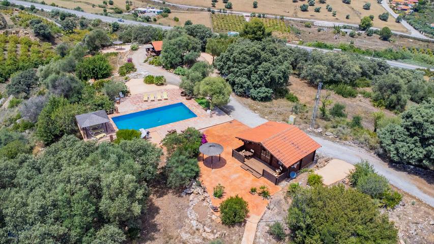 Finca für 8 Personen, mit Garten und Pool sowie Terrasse in Coín - 3