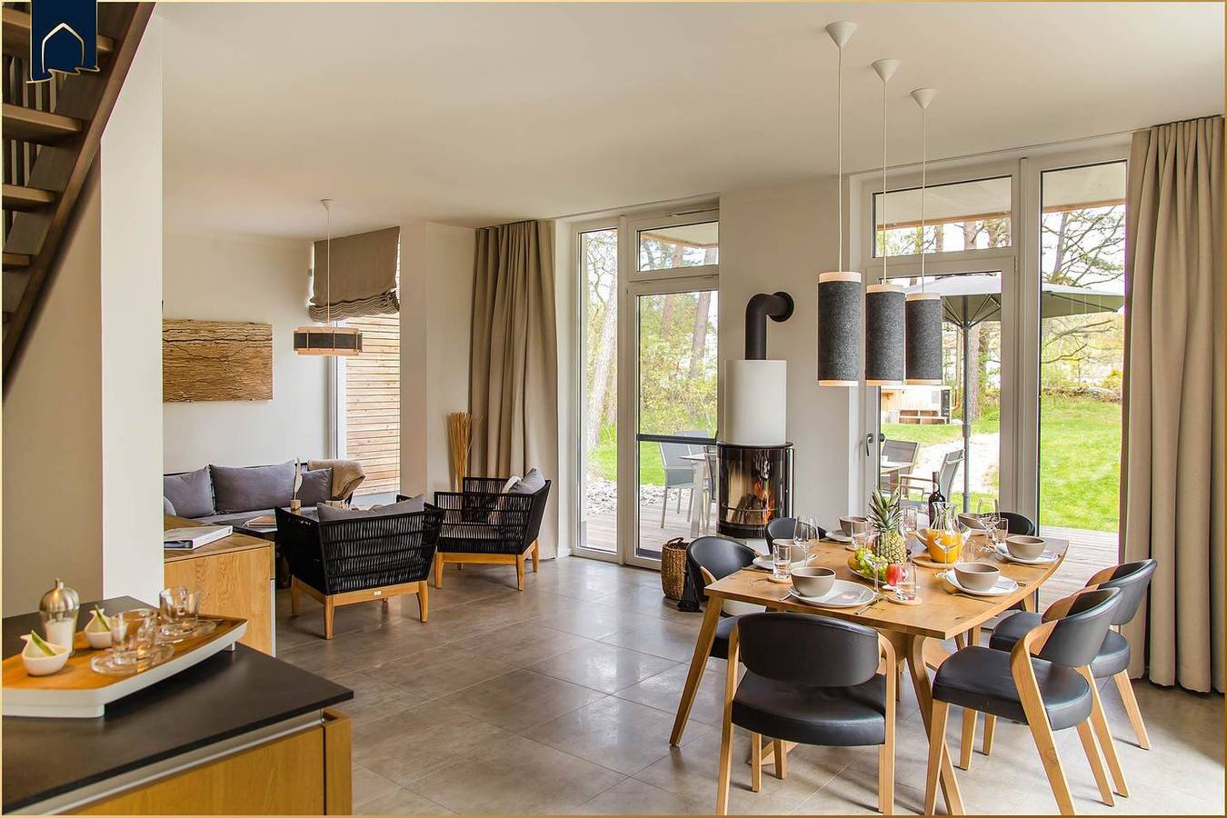 Exklusives 5-Sterne-Ferienhaus mit Sauna, Whirlpool und Garten in Karlshagen in Karlshagen, Usedomer Norden