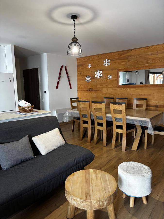 Chalet pour 8 personnes, avec balcon et vue dans La Mongie - 2