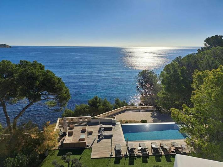 Location de vacances pour 10 personnes, avec jardin ainsi que vue et piscine dans Plage Mar Vivo - 3