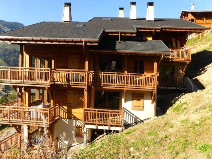 Location de vacances pour 4 personnes, avec balcon dans Arêches