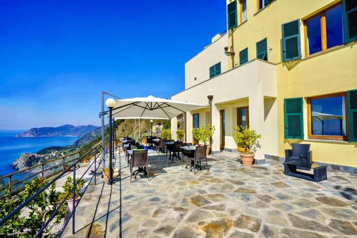 Hotel für 2 Personen, mit Terrasse und Garten sowie Ausblick in Cinque Terre