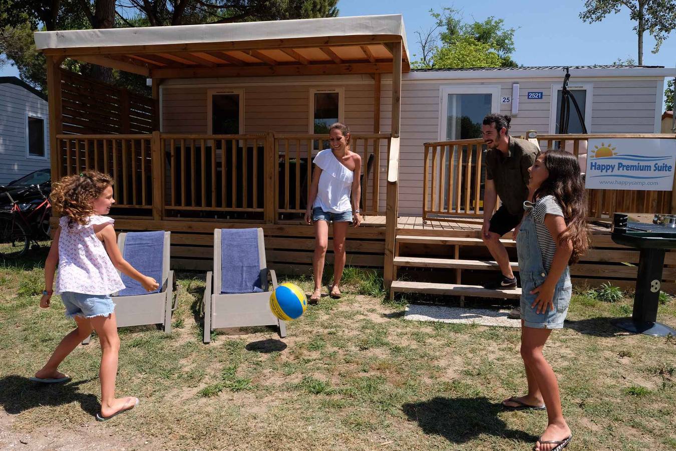 Mobilehome mit Terrasse und Klimaanlage  in Cisano, Bardolino