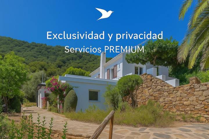 Chalet para 6 personas, con piscina además de vistas y jardín, Se admiten mascotas en Tarifa