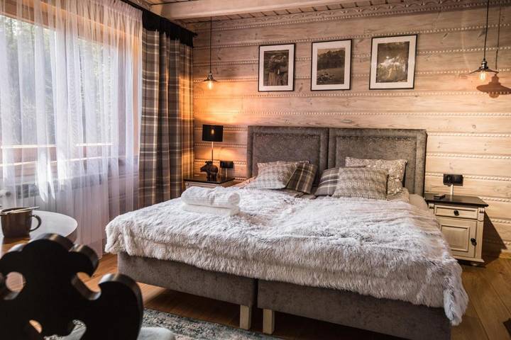 Apartament wakacyjny dla 12 osób, z Balkon i Taras oraz Ogród i Sauna w Nowy Targ