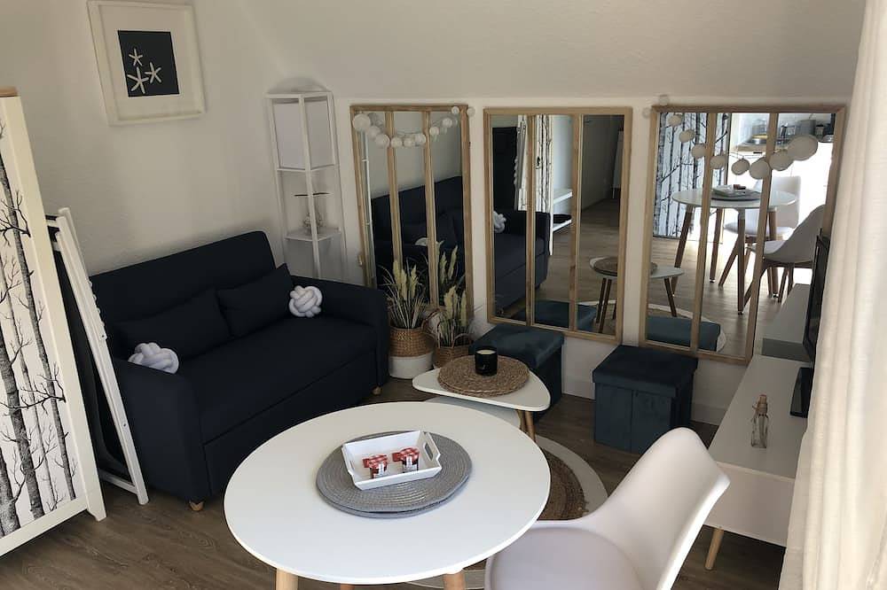 Apartamento entero, Charmant Studio Deauville - 5 min de la Plage Dans Résidence Fermée Avec Parking in Tourgéville, Region de Lisieux