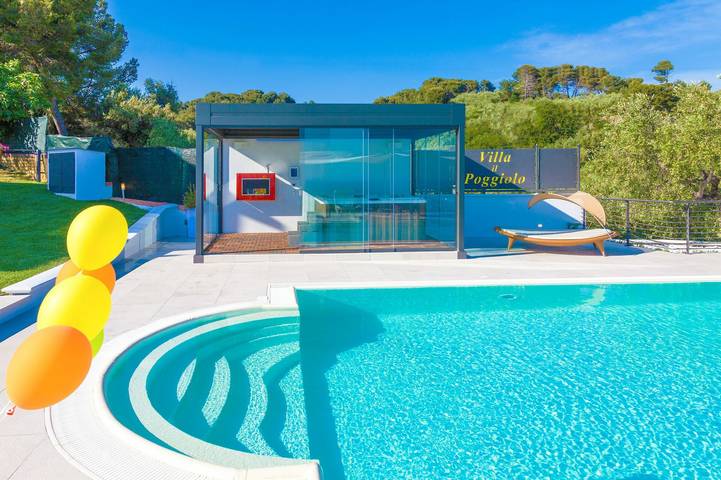 Villa für 16 Personen, mit Pool und Garten in Ligurien - 4