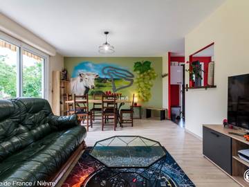 Gîte pour 6 personnes, avec jardin à Magny-Cours