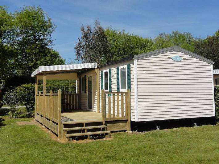 Camping Les Jardins du Morbihan - Mobilhome 4 personnes - Standard Zen 2 Ch 4 pers in Monterblanc, Parc naturel régional du Golfe du Morbihan
