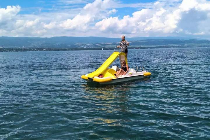 Gîte pour 4 personnes, avec Terrasse et Piscine dans Lac Léman (France) - 2