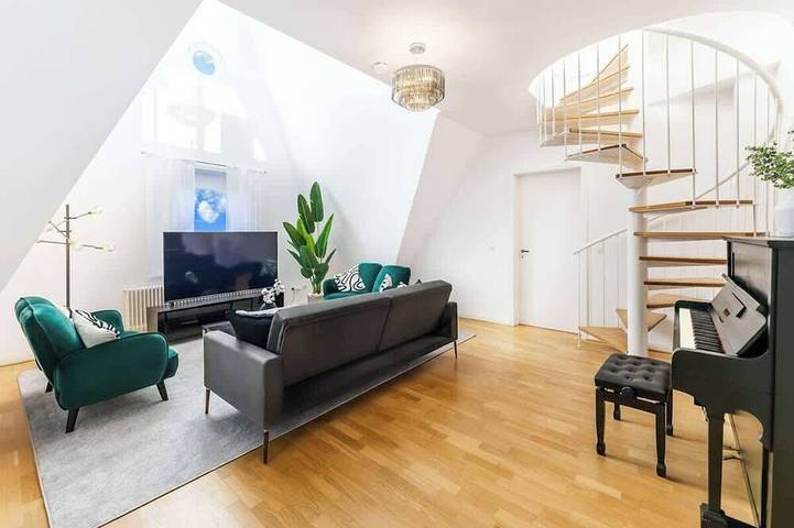 Appart’hôtel pour 10 personnes, avec Balcon et Jardin