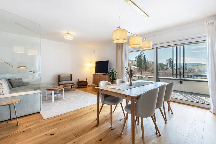 Appartement entier, Appartement 'Chez Stefanie' avec vue sur la montagne, balcon et Wi-Fi in Bad Kötzting, Bavière Orientale