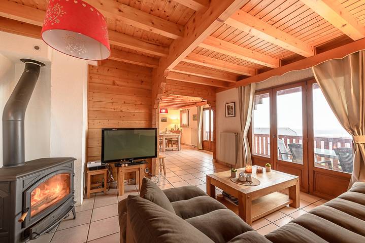 Chalet Panorama - Logement cosy avec vue 180° sur le lac in Saint-Jorioz, Parc naturel régional du Massif des Bauges