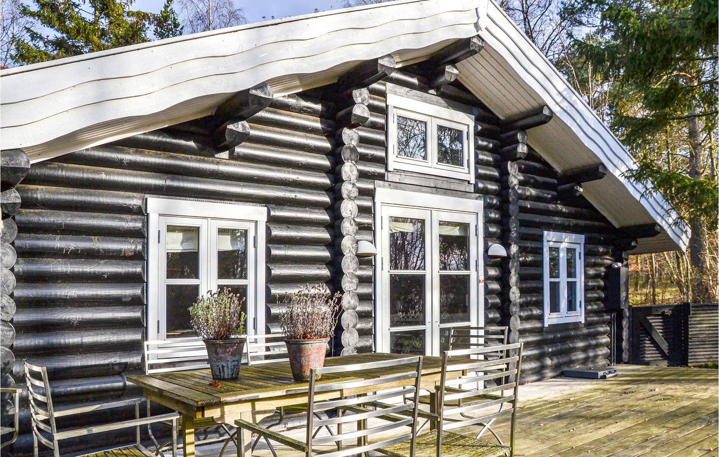 Ferienhaus für 6 Personen mit Terrasse in Dronningmølle, Kattegat Küste