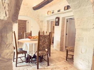 Maison d’hôte pour 2 personnes, avec jardin ainsi que piscine et vue à Martina Franca