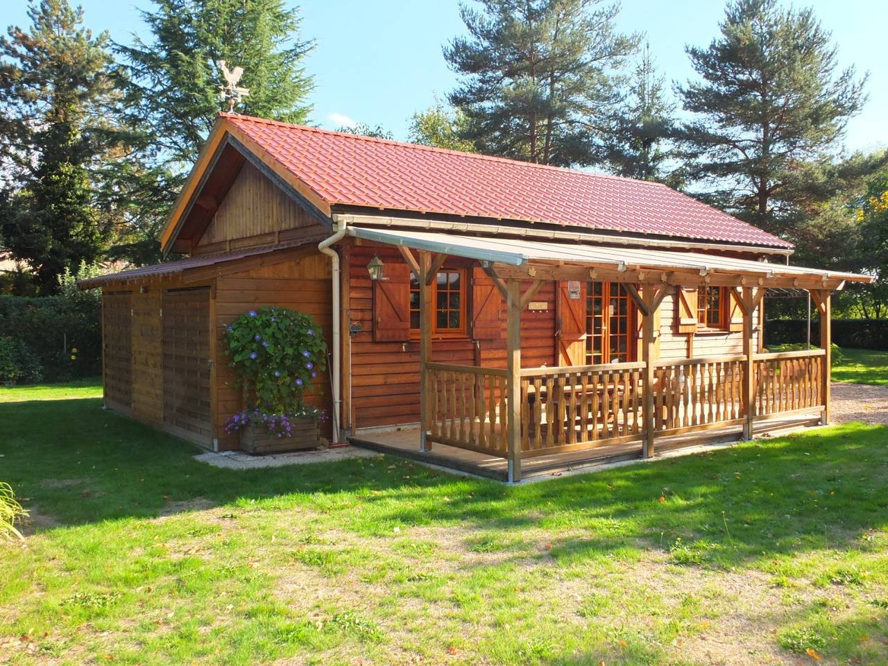 Chalet-Gite "Les Érables" in Dorat, Région de Thiers