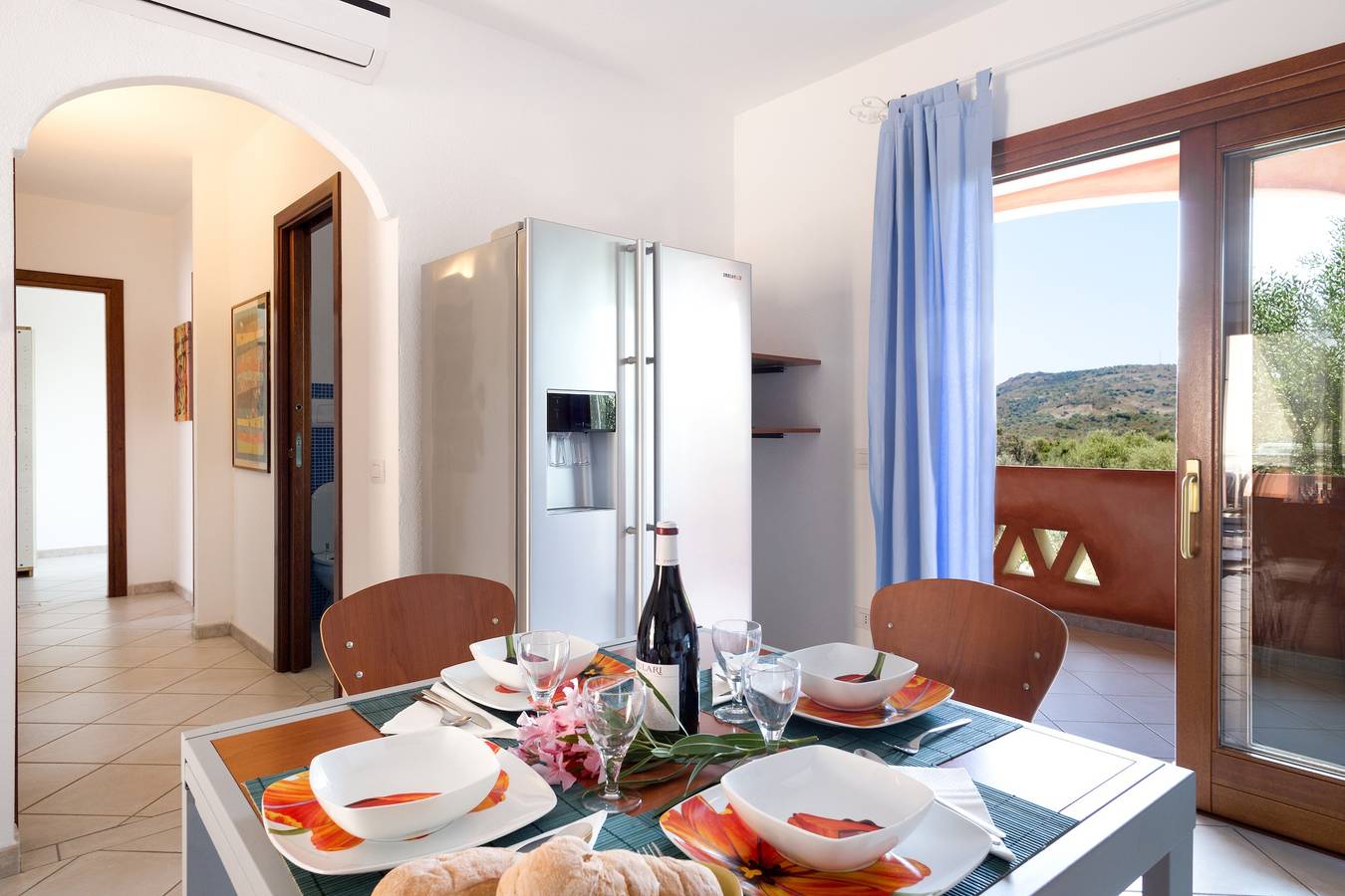 Ganze Wohnung, Apartment 'Granito's' mit teilweisem Meerblick, Außenbereich und Klimaanlage in Monte Petrosu, San Teodoro