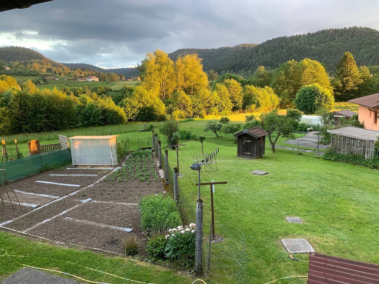 Gîte du Petrou met bergzicht, privé tuin en Wi-Fi in Liézey, Parc naturel régional des Ballons des Vosges
