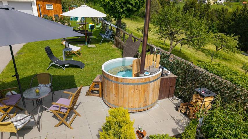 Ferienwohnung für 5 Personen, mit Sauna und Garten, kinderfreundlich in der Oststeiermark