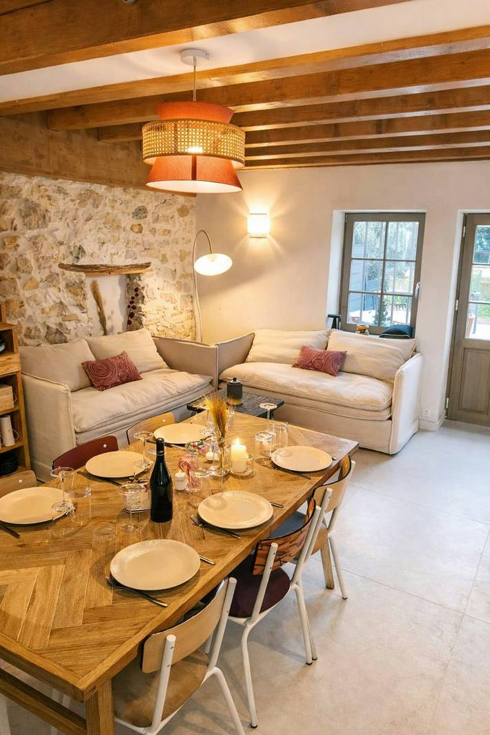 Location de vacances pour 6 personnes, avec Terrasse et Jardin à Conjux - 3