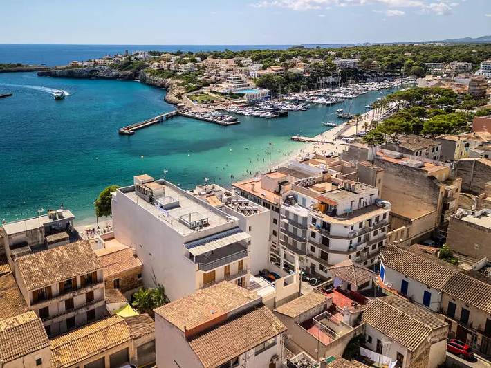Gîte pour 4 personnes, avec balcon à Porto Cristo